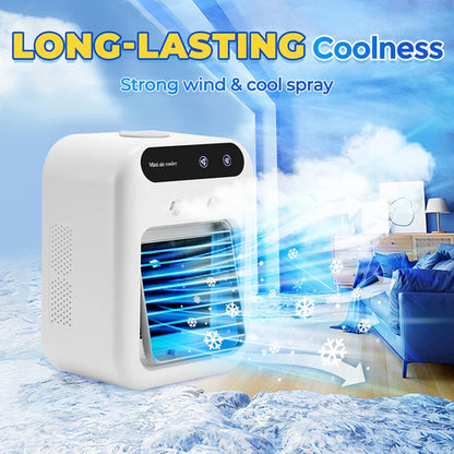 3 In 1 Fan AIr Conditioner Household Small Air Cooler LED Night Light