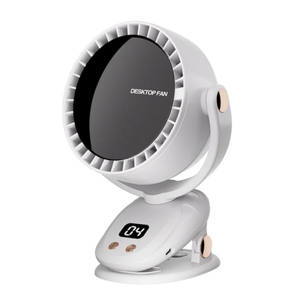 Wireless Air Conditioner Fan 3600mAh Camping Desktop Fan 6 Modes