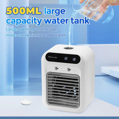 3 In 1 Fan AIr Conditioner Household Small Air Cooler LED Night Light