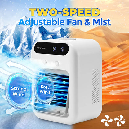 3 In 1 Fan AIr Conditioner Household Small Air Cooler LED Night Light